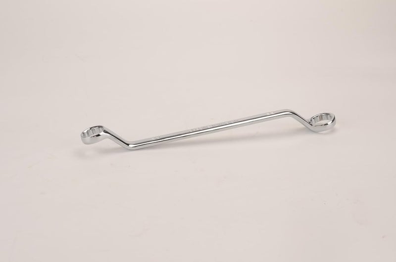FLZOSPER 20mm x 22mm 12 Point 45-Degree Offset Double Box End Wrench Polished Finish, Cr-V - Image 2